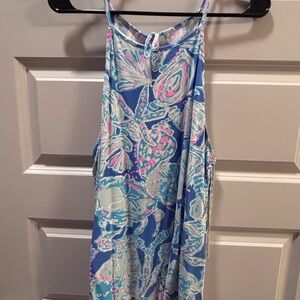 Lilly Pulitzer Blue and Pink Kids One Piece